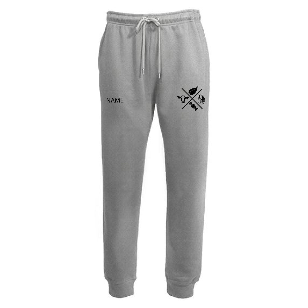 Trumbull Ag and Biotech  Joggers Logowear Trumbull Ag & Biotech Gray Adult XS 
