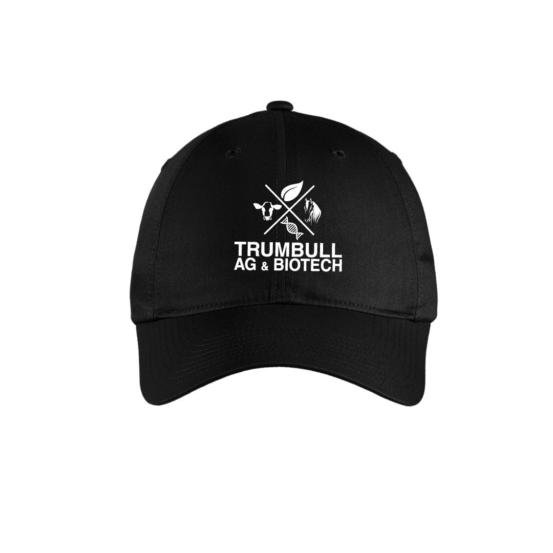 Trumbull Ag and Biotech Nike Baseball Hat Logowear Trumbull Ag & Biotech Black