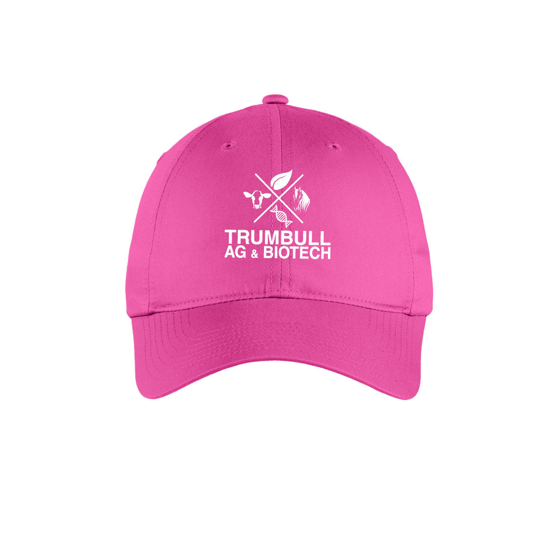 Trumbull Ag and Biotech Nike Baseball Hat Logowear Trumbull Ag & Biotech Pink
