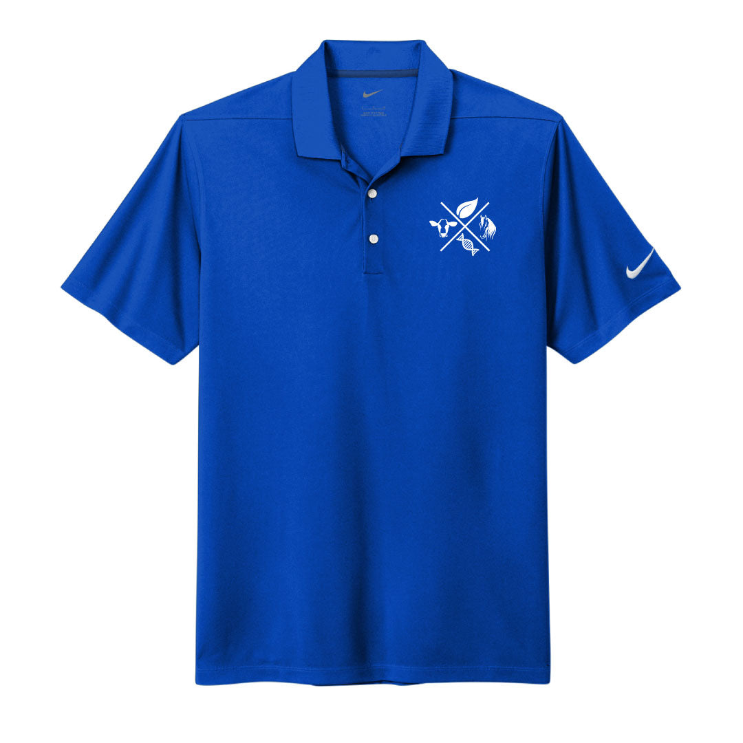 Trumbull Ag and Biotech Nike Dri Fit Polo Logowear Trumbull Ag & Biotech Royal Mens S