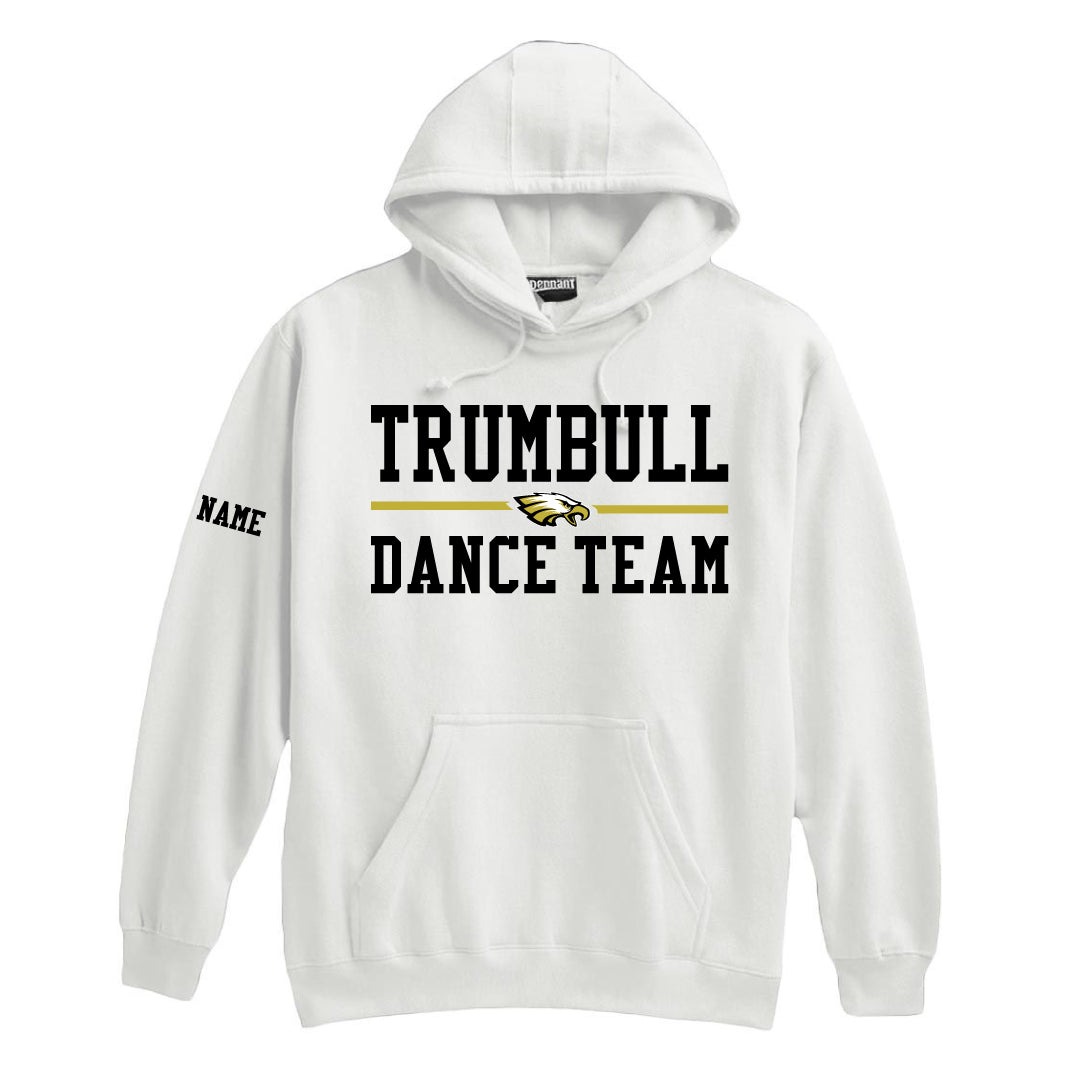 Trumbull Dance Hooded Sweatshirt Logowear ASF Sports & Outdoors XS White