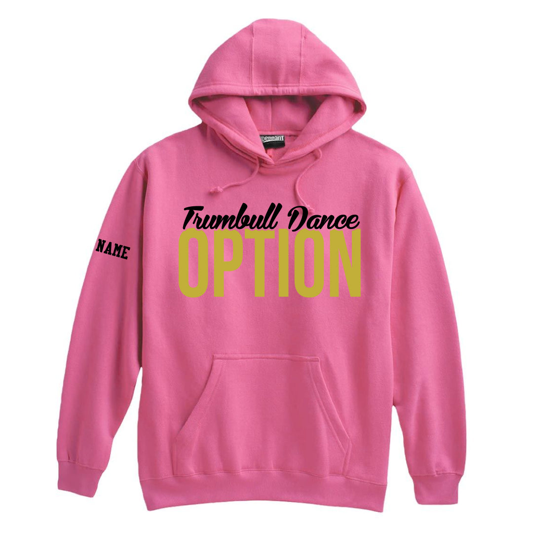 Trumbull Dance Parents Hooded Sweatshirt Logowear ASF Sports & Outdoors XS Pink