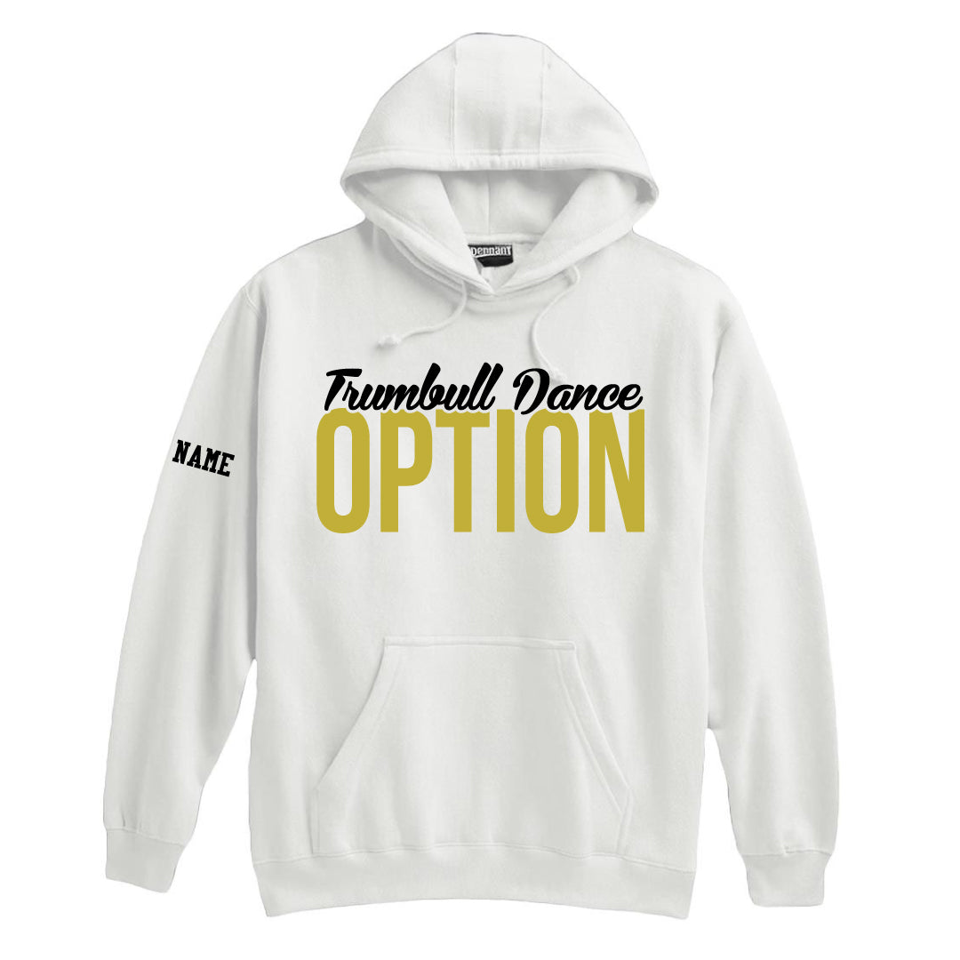 Trumbull Dance Parents Hooded Sweatshirt Logowear ASF Sports & Outdoors XS White