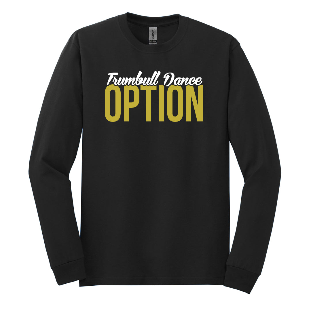 Trumbull Dance Parents Long Sleeve T-Shirt Logowear ASF Sports & Outdoors Small Black