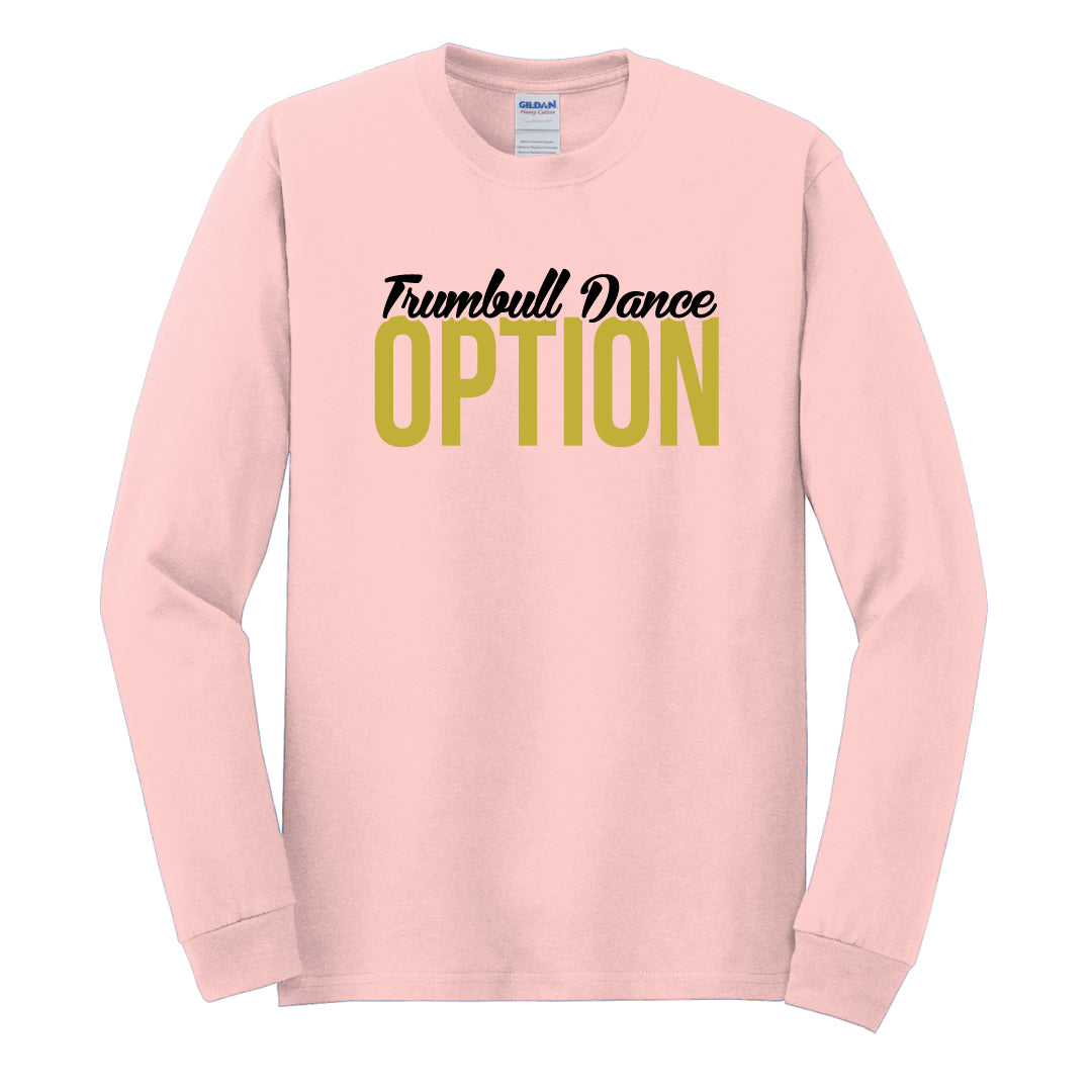 Trumbull Dance Parents Long Sleeve T-Shirt Logowear ASF Sports & Outdoors Small Pink