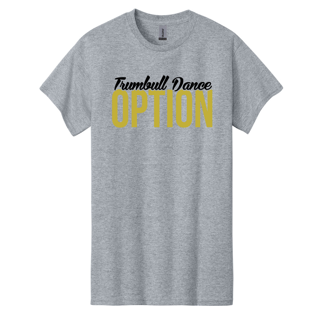 Trumbull Dance Parents T-Shirt Logowear ASF Sports & Outdoors Small Grey Heather