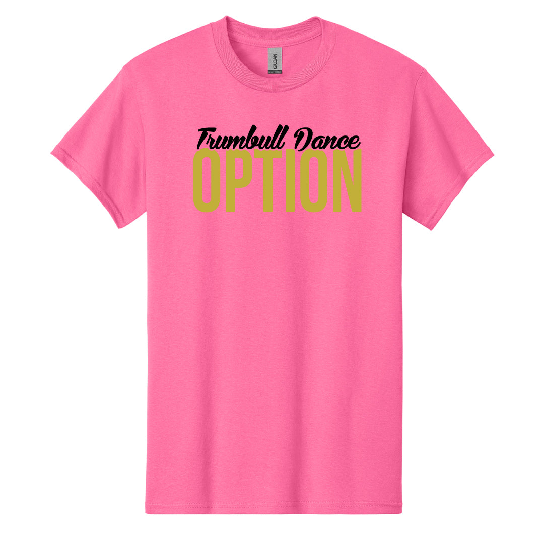 Trumbull Dance Parents T-Shirt Logowear ASF Sports & Outdoors Small Pink