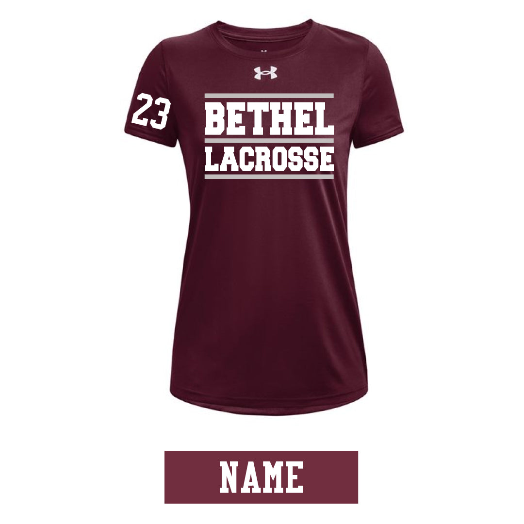 Bethel Girls Lacrosse UA Tech Tee Logowear Bethel Girls Lacrosse Ladies S