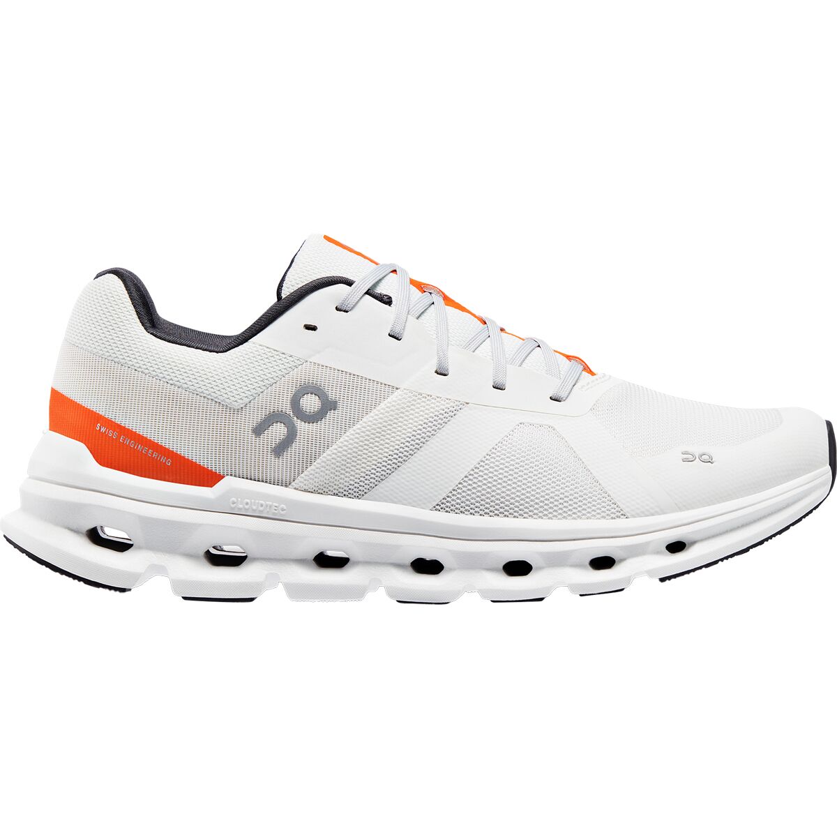 ON Men's Cloudrunner Footwear ON Undyed White/Flame 8 