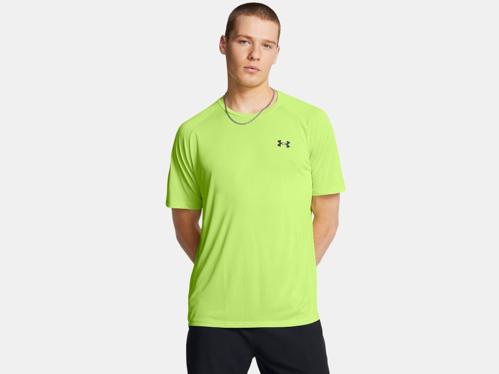 Under Armour Mens Tech 2 0 SS Tee Apparel Under Armour Morph Green/Black-304 XSmall 