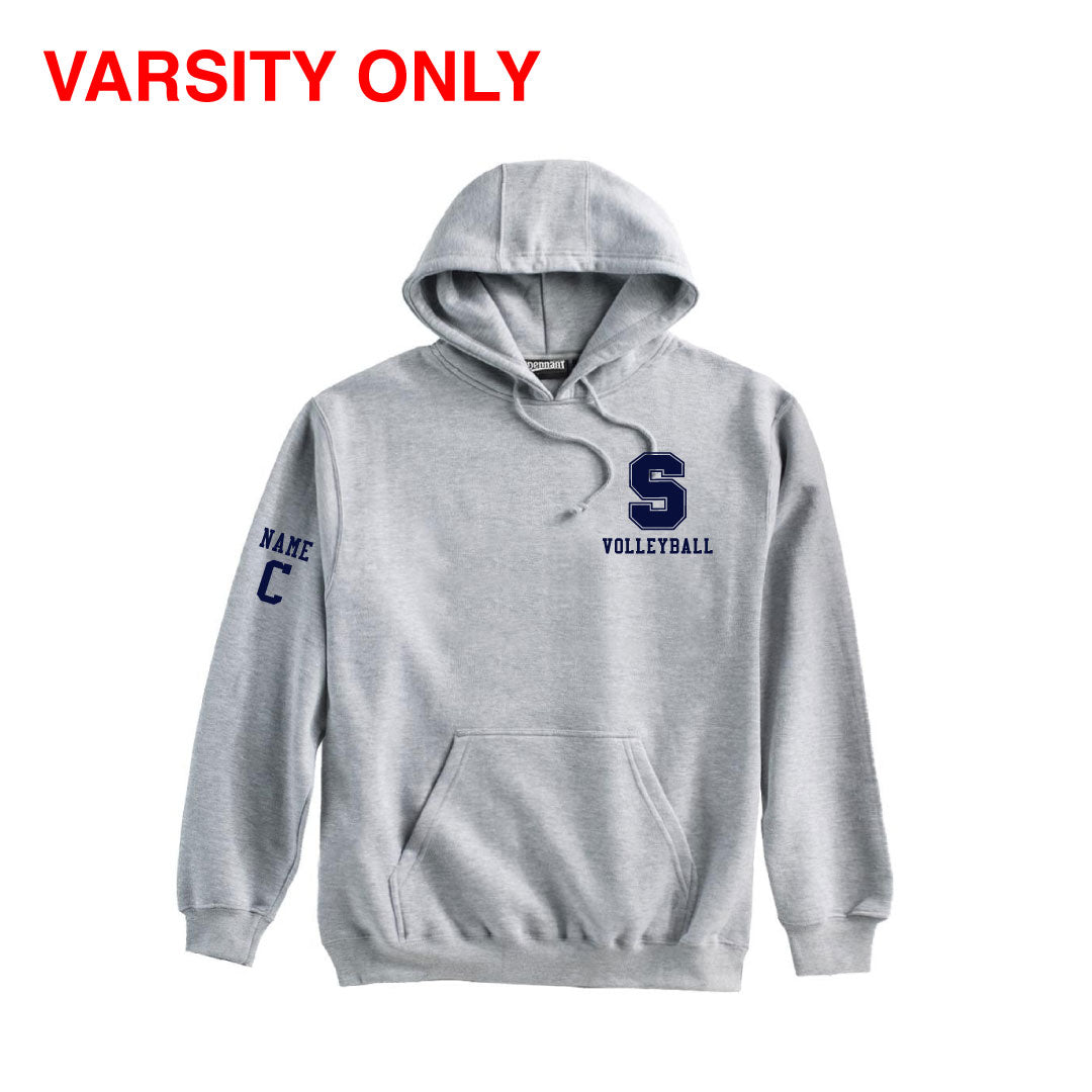 Staples Girls Volleyball Hooded Sweatshirt -VARSITY ONLY Logowear Staples Girls Volleyball Adult XS