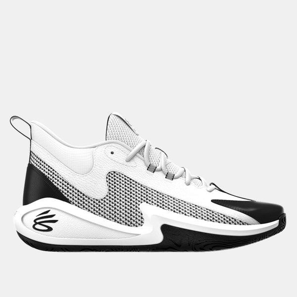 CURRY バスケットボールシューズ ホワイト/ブラック Under Armour Youth Curry 3Z 25 (PS)