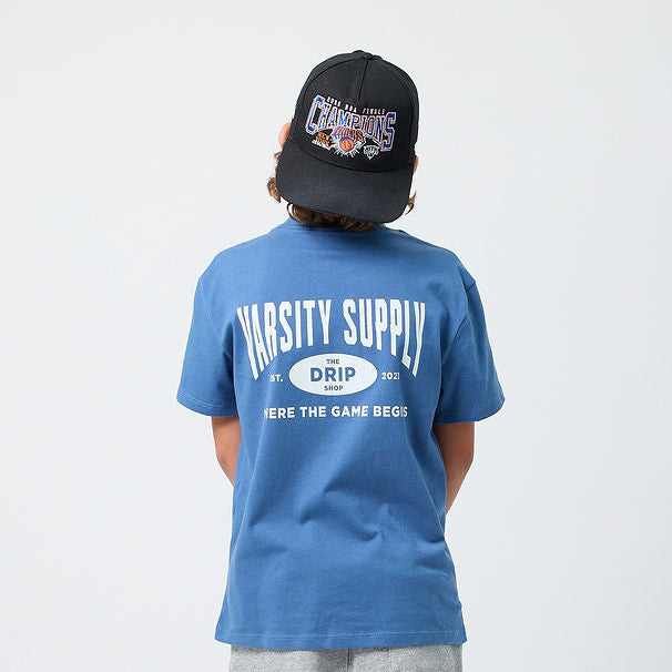The Drip Shop Kids' Varsity Graphic Tee Apparel The Drip Shop Denim Youth Small