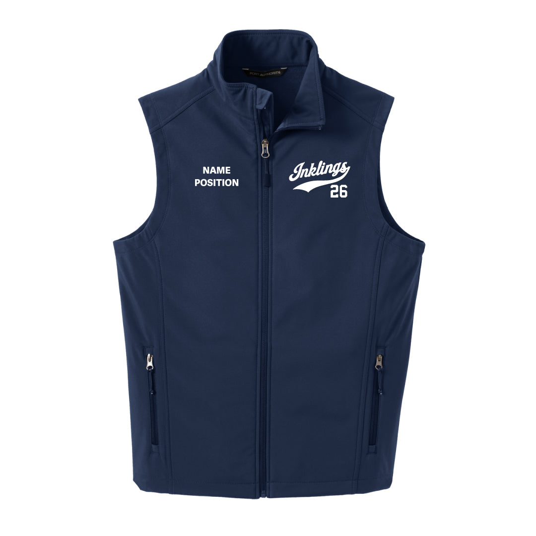 Staples Inklings Soft Shell Vest Logowear Staples Inklings Mens S