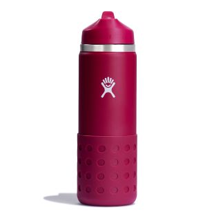 Hydro Flask 20 oz Kids Wide Mouth w/ Straw Lid Accessories Hydro Flask Snapper  