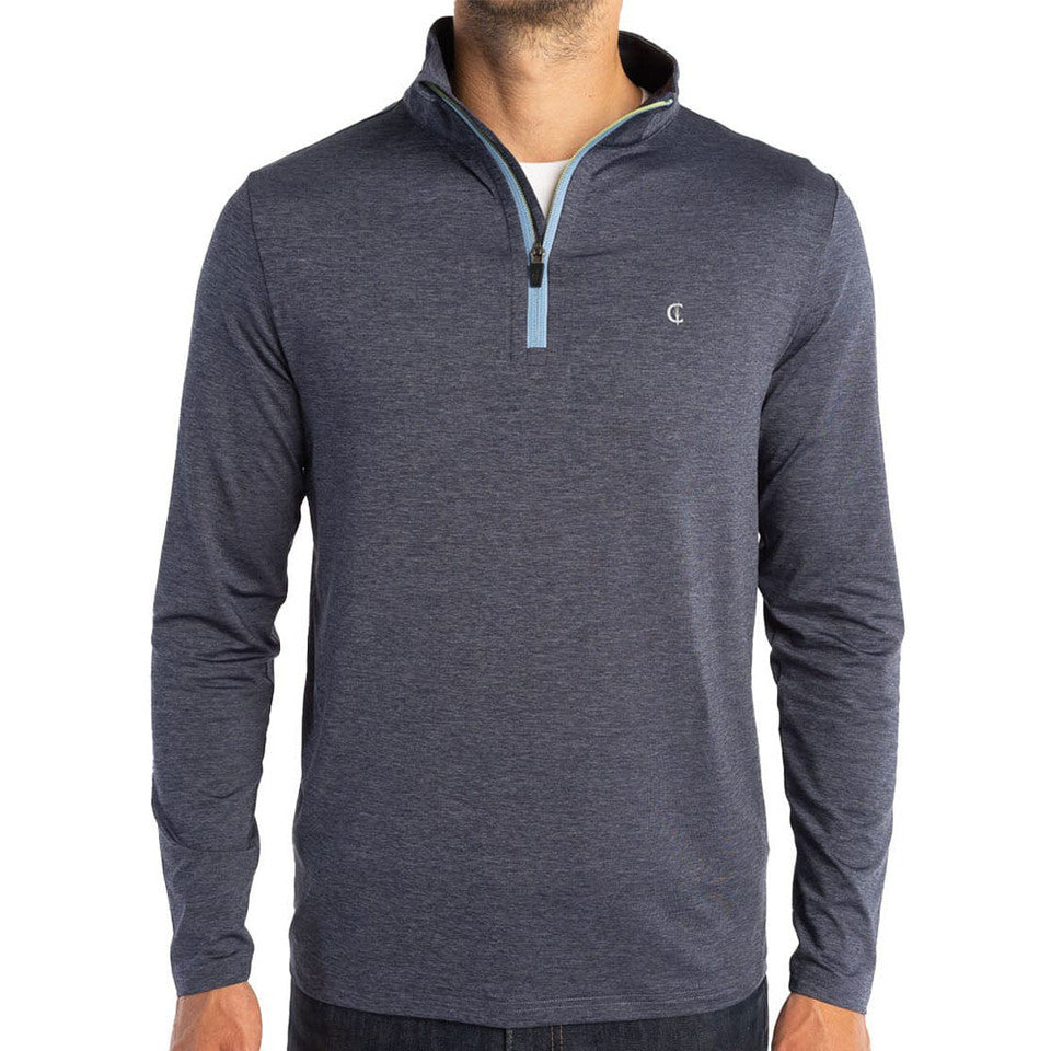 Criquet Men's Feather Performance Pullover Apparel Criquet Heather Navy Small