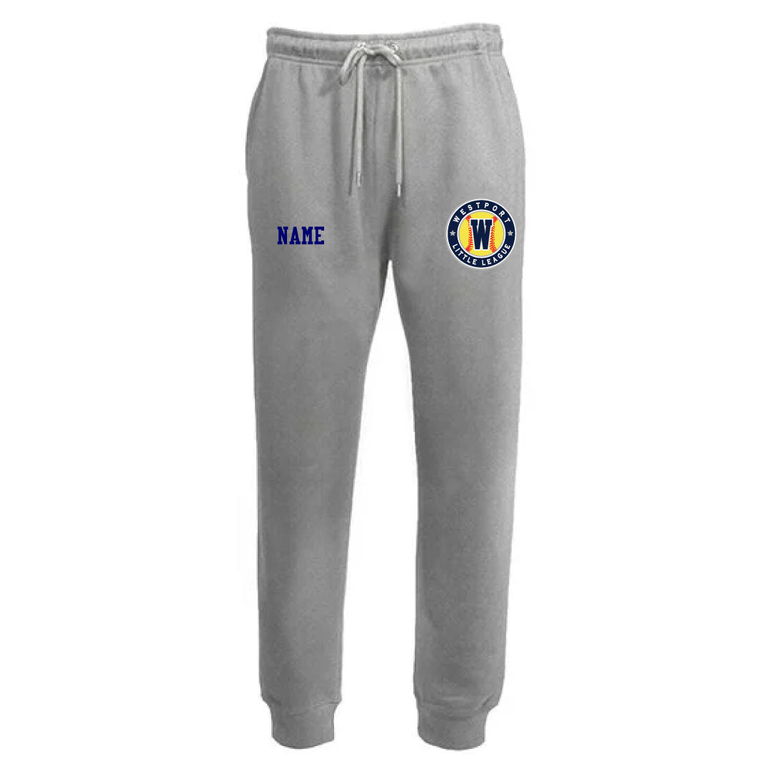 Westport LL Softball Joggers Logowear Westport LL Softball Grey Youth S 