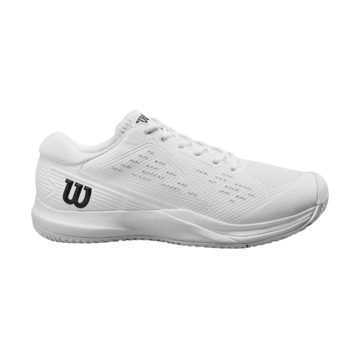 Wilson Womens Rush Pro Ace Footwear Wilson White/White/Black 6 