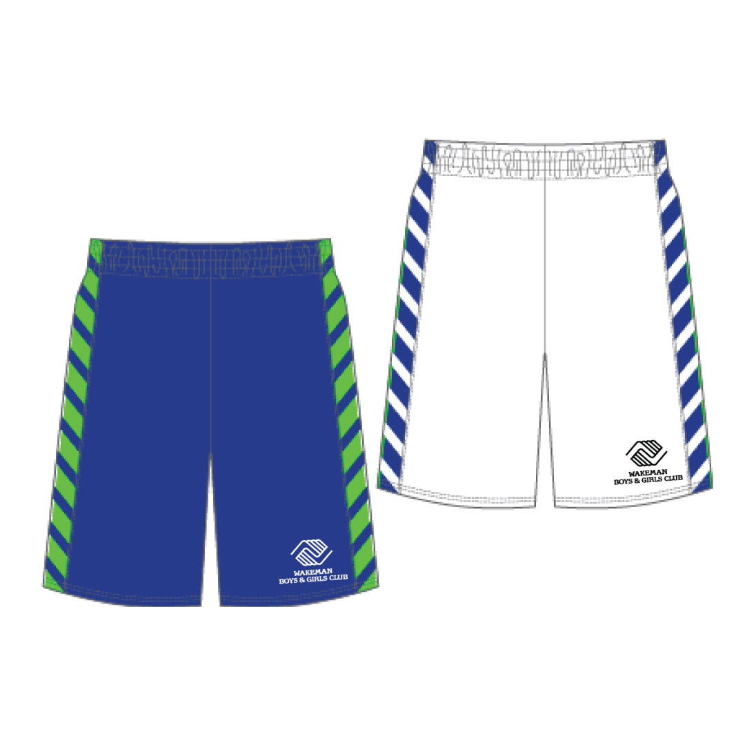 Wakeman Travel Basketball Shorts Logowear Wakeman Boys & Girls Club Basketball Youth S  