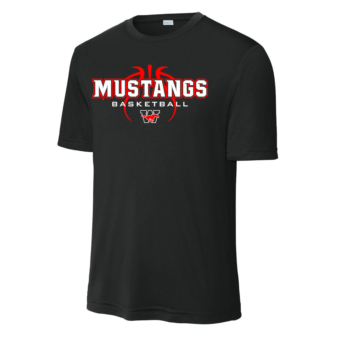 Warde Basketball Performance Tee