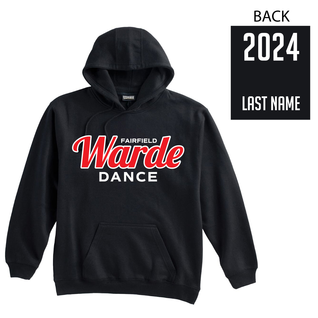 Warde Dance Hooded Sweatshirt Logowear Warde Dance Black Adult XS 