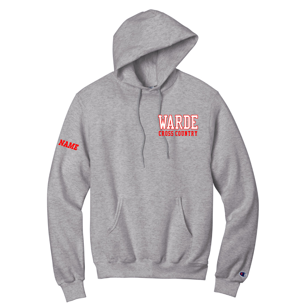 Warde Cross Country Champion Hooded Sweatshirt Logowear Warde Cross Country Grey Adult S