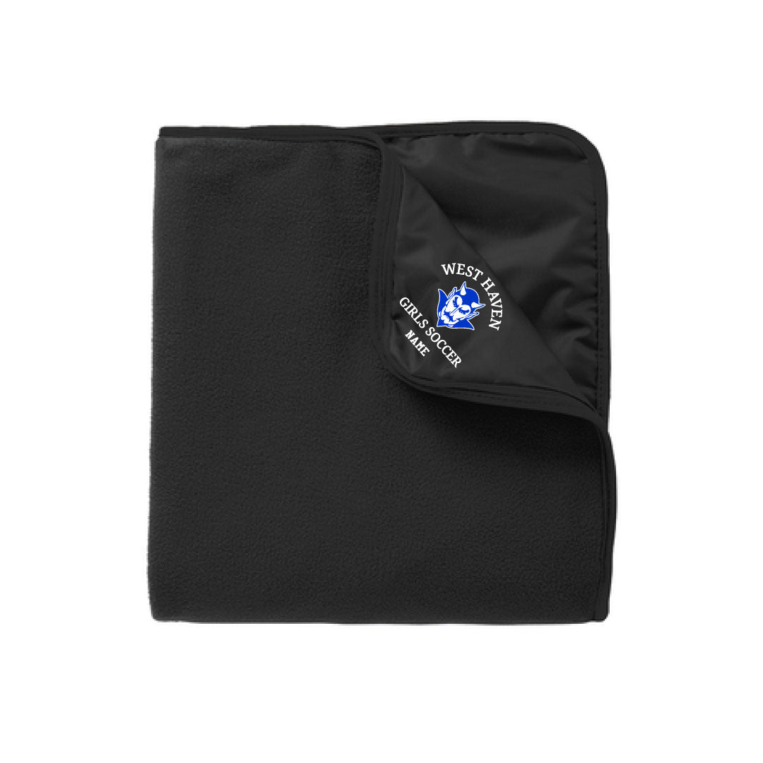 West Haven Girls Soccer Fleece/Poly Blanket Logowear West Haven Girls Soccer