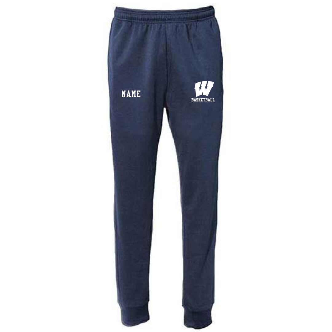 Westport Basketball Performance Joggers Logowear Westport Basketball Navy Youth S 