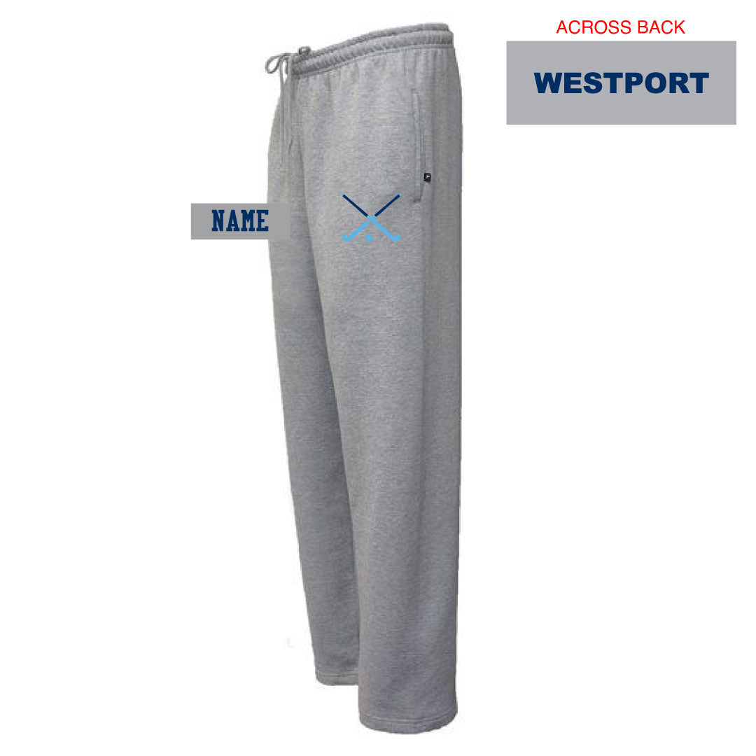 Westport Field Hockey Sweatpants Logowear Westport Field Hockey Grey Youth S 