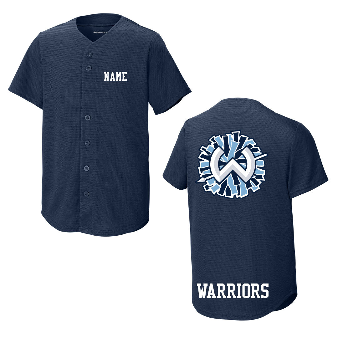 Wilton Youth Cheer Baseball Jersey