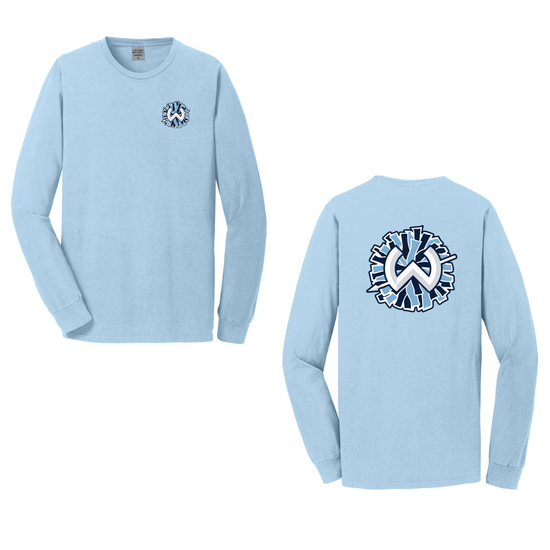 Wilton Youth Cheer Beach Washed Cotton Long Sleeve