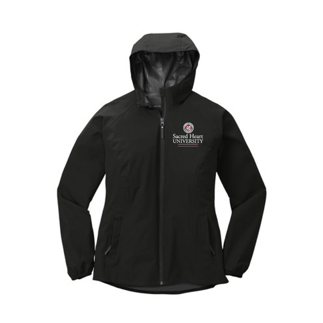 SHU SNA Rain Jacket Logowear SHU Student Nurses' Association Ladies XS  