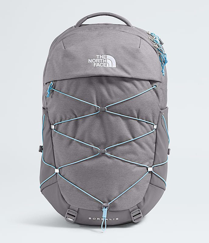 The North Face Women's Borealis Zinc Grey Dark Heather/Powder Blue Backpack