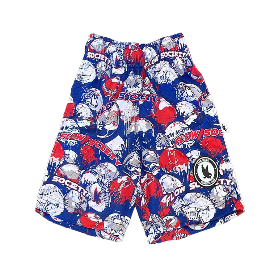 Flow Society Boys' Mid Length Attack Shorts