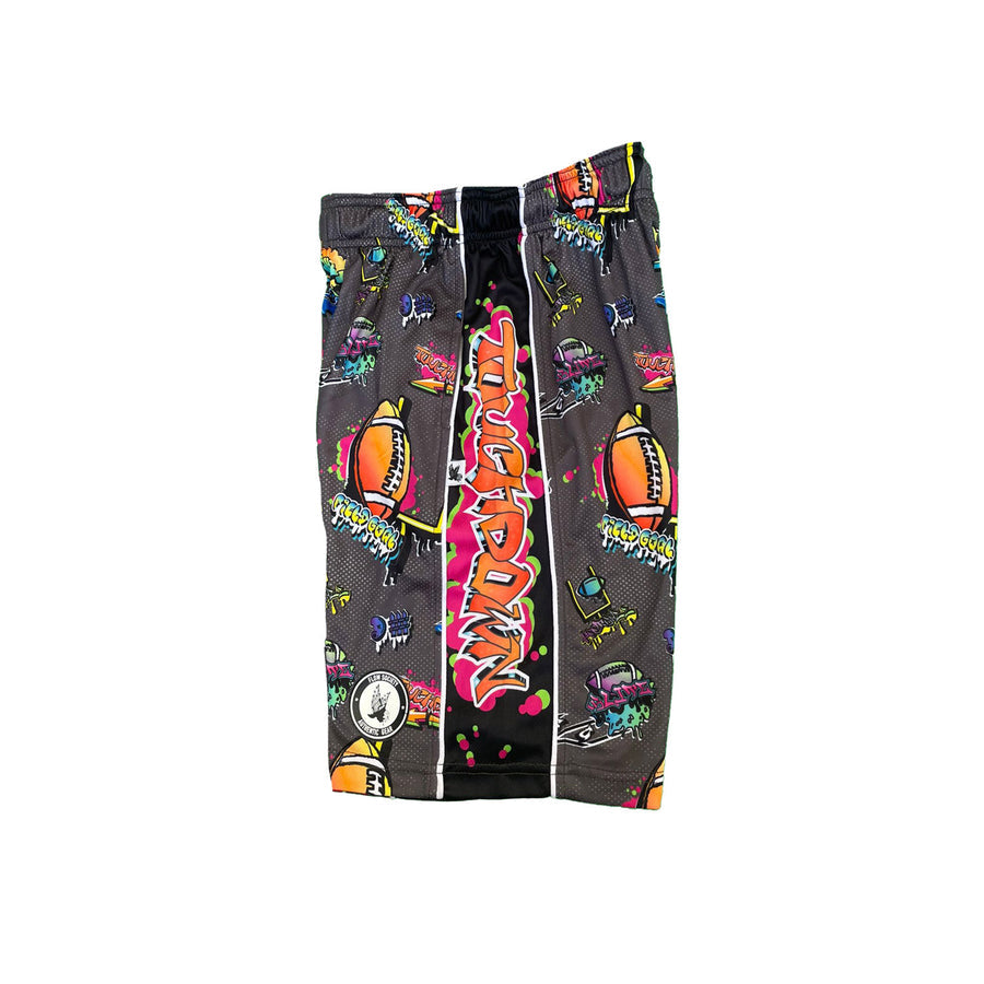 Flow Society Boys' Graffiti Football Short Apparel Flow Society