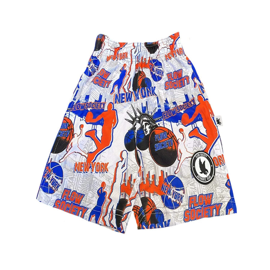 Flow Society Boys NY Basketball Short Apparel Flow Society XSmall