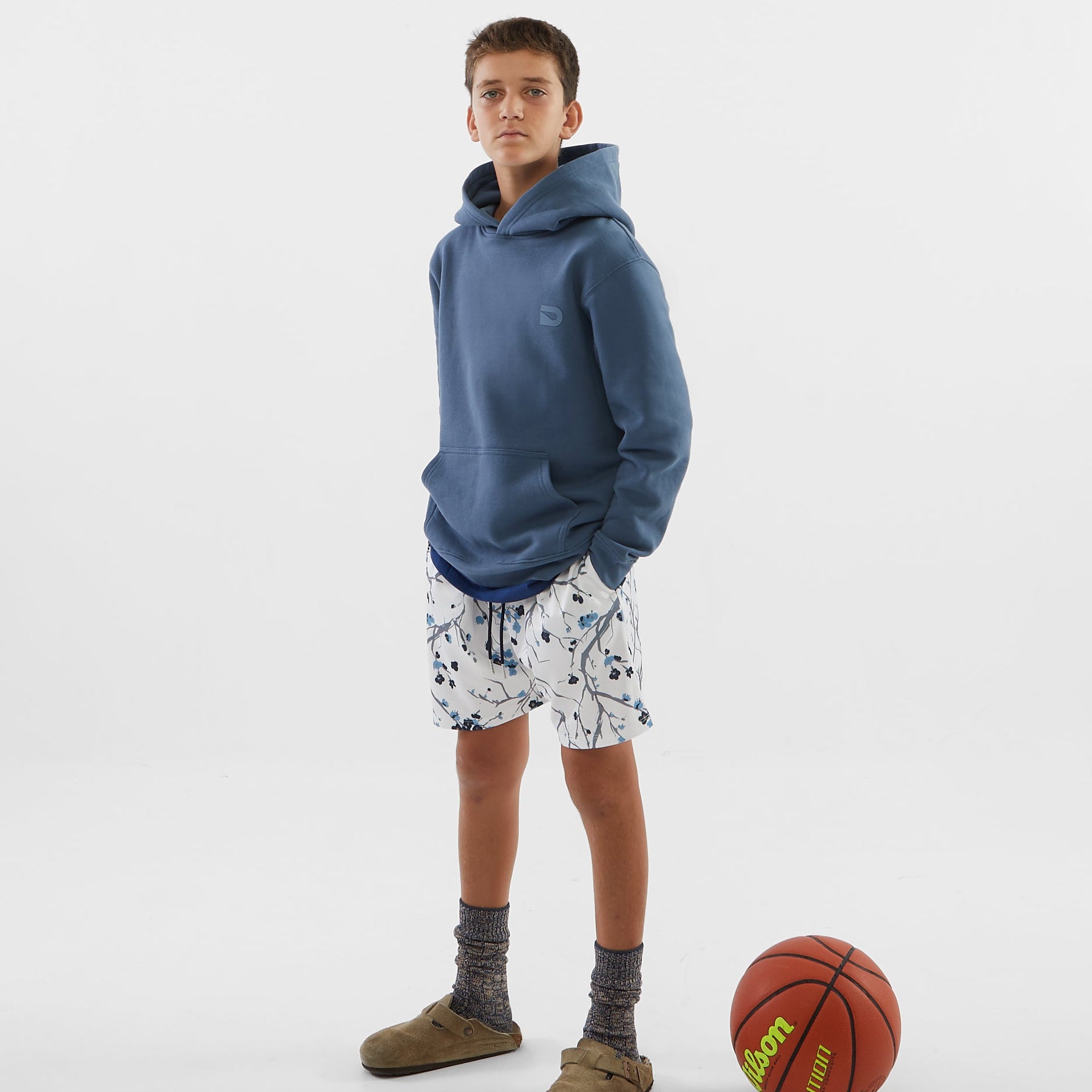 The Drip Shop Kids' Blossom Blues Shorts Apparel The Drip Shop