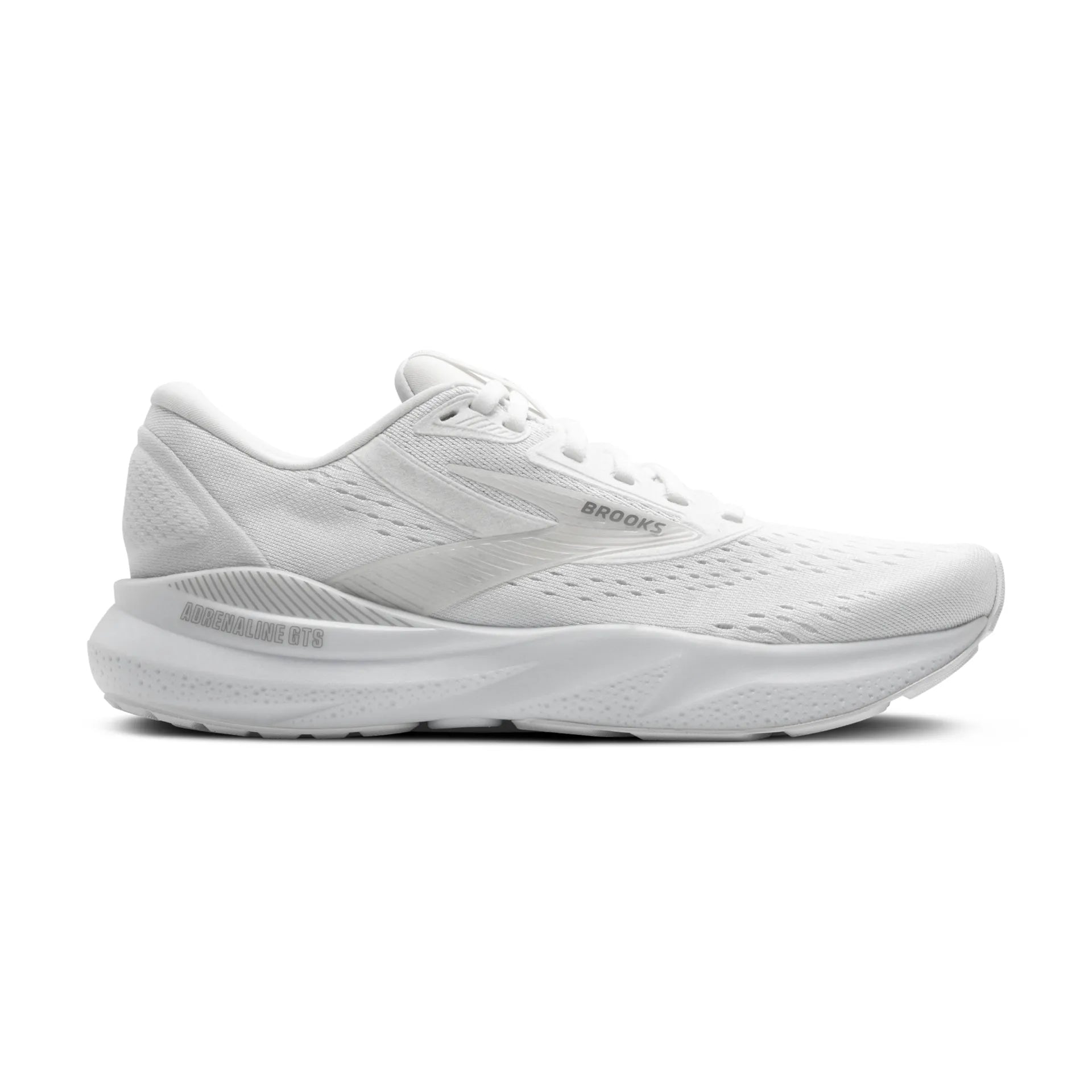 Brooks Women's Adrenaline GTS 24 Footwear Brooks White/Oyster/Alloy-148 6 Medium-B