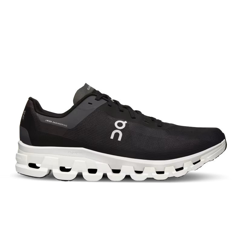ON Men's Cloudflow 4 Footwear ON Black/White 7.5 