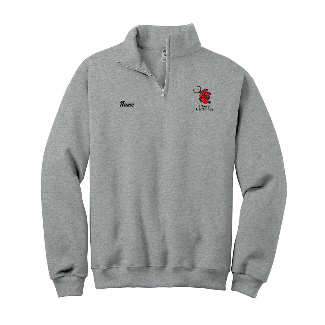 6 Tower 1/4 Zip Sweatshirt Logowear 6 Towers Oxford Adult S 