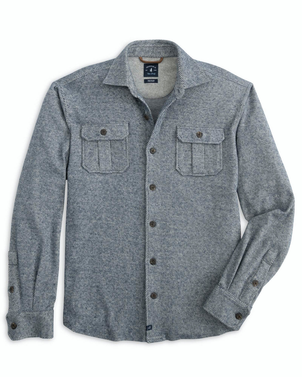 Johnnie-O Men's Carl Stretch Flannel Lodge Shirt Apparel Johnnie-O