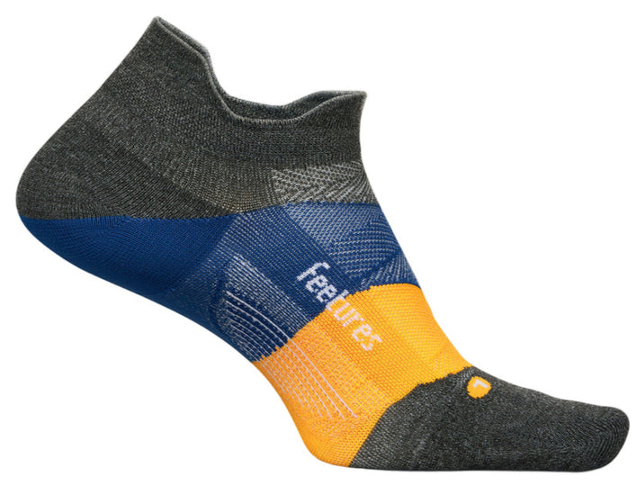 Feetures Elite Ultra Light No Show Tab Apparel Feetures Iron Seal XLarge