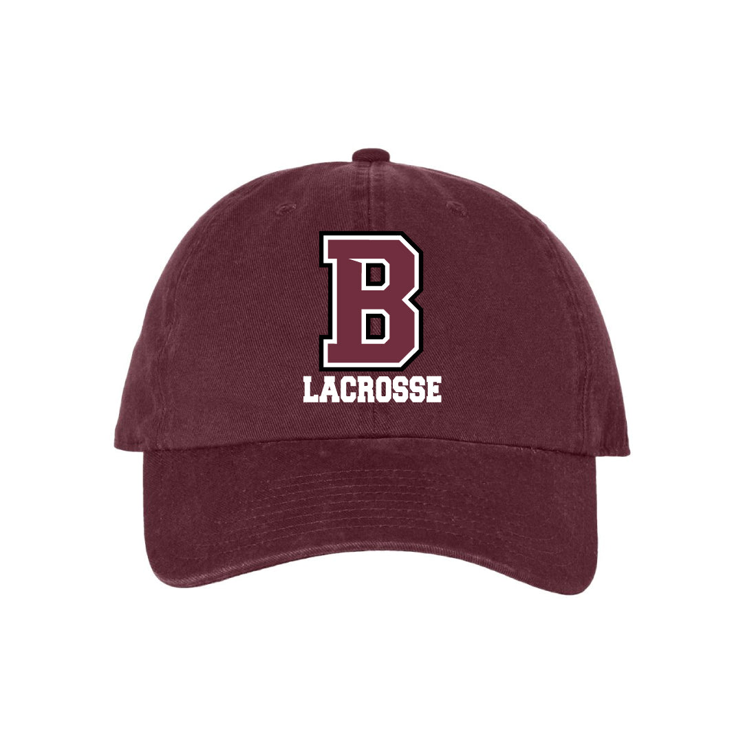 Bethel Girls Lacrosse Hat Logowear Bethel Girls Lacrosse Maroon