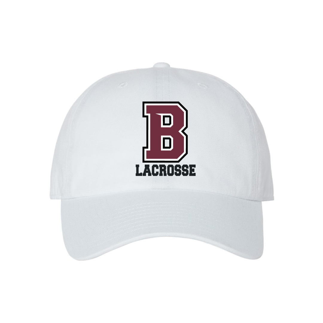 Bethel Girls Lacrosse Hat Logowear Bethel Girls Lacrosse White