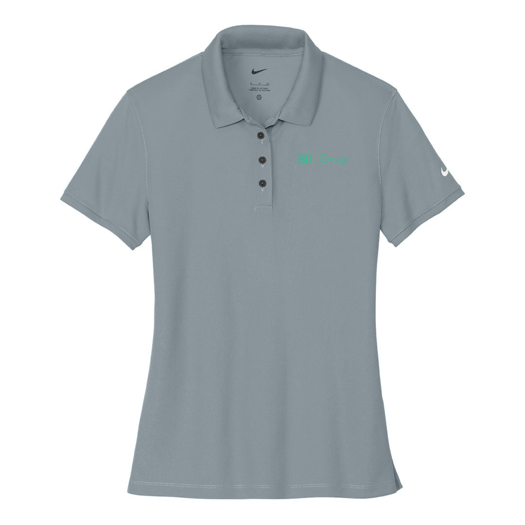 i80 Group Nike Polo Logowear i 80 Group Cool Grey Ladies S