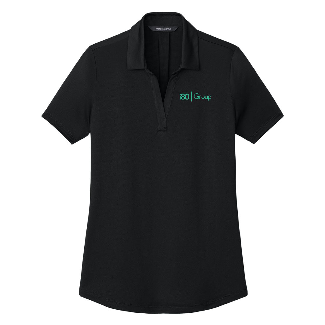 i80 Group Performance Polo Logowear i 80 Group Deep Black Ladies XS