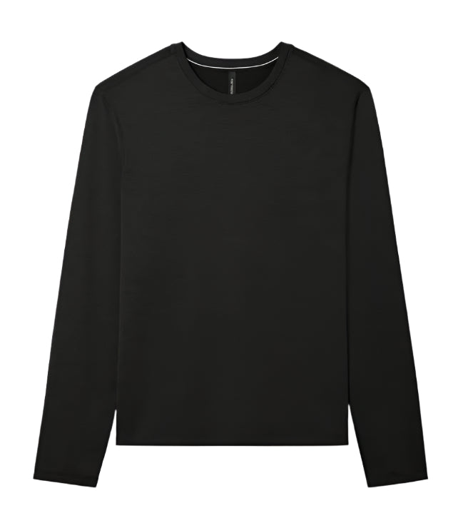 Ten Thousand Men's Interval Long Sleeve Shirt (Versatile) Apparel Ten Thousand Black Small