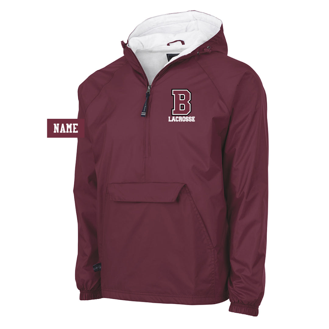 Bethel Girls Lacrosse Hooded 1/4 Zip Windbreaker Logowear Bethel Girls Lacrosse