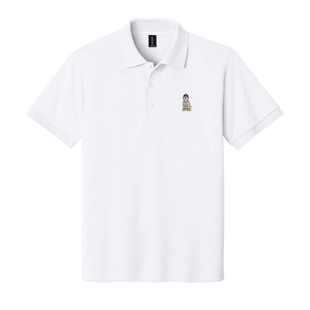 The Southport School Schooner Short Sleeve Jersey Knit Polo