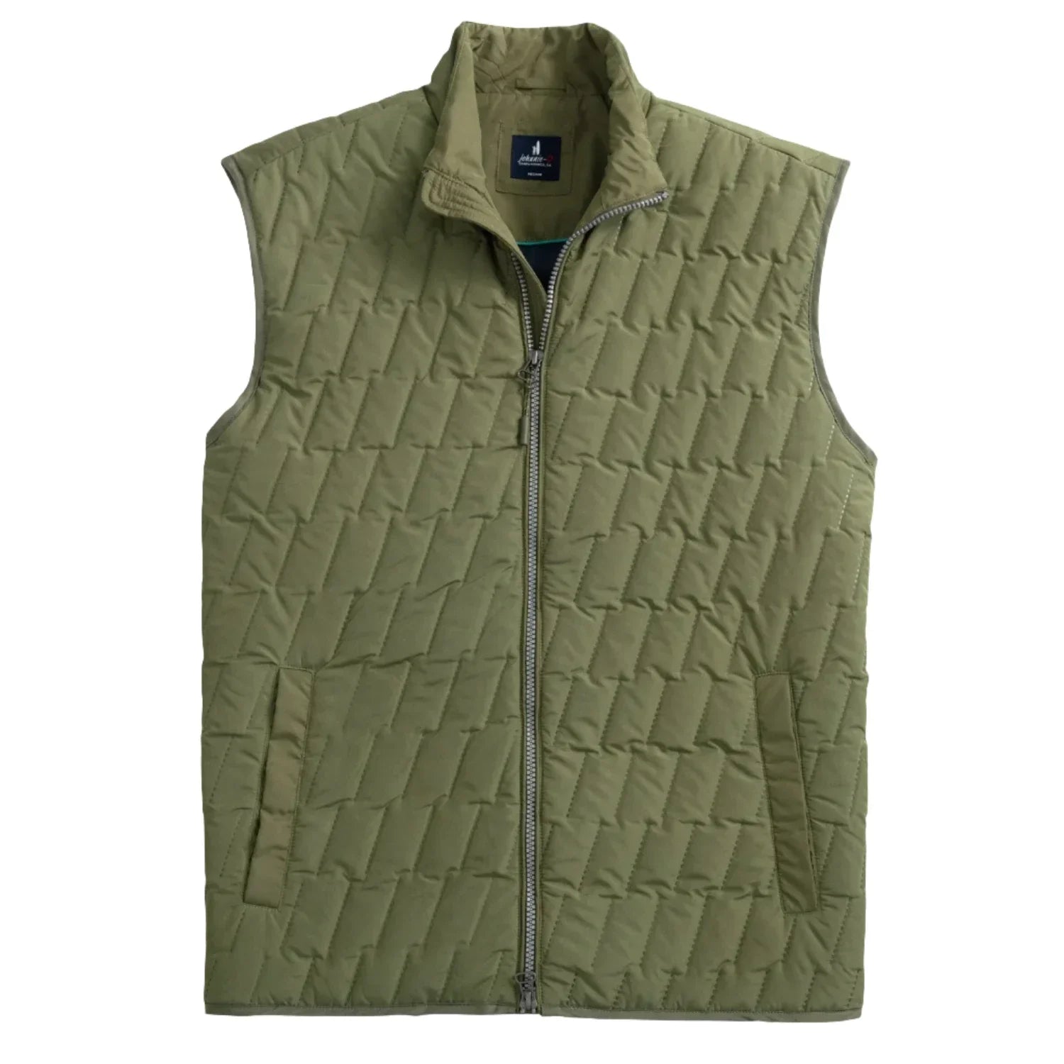 Johnnie-O Men's Belfry Quilted Puffer Vest Apparel Johnnie-O Rosemary Small